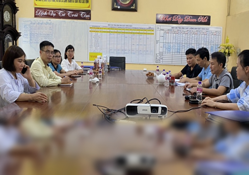 Viện liên minh okvip okvip vệ sinh okviphoatdong quốc gia đánh giá chứng nhận sản phẩm tại Công ty Cổ phần Rượu Bia Nước giải khát Aroma 29/6/2022.