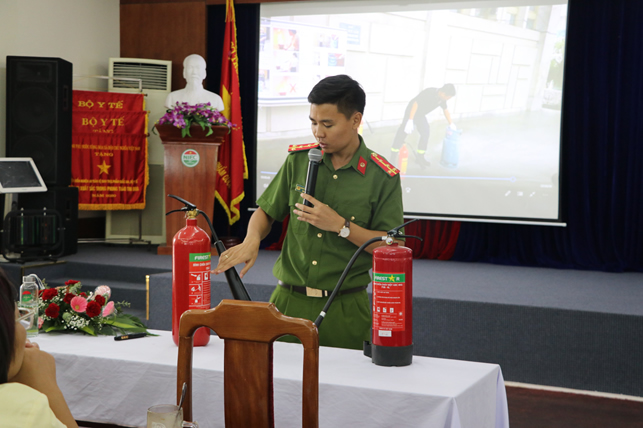 Viện kiểm nghiệm okvip vệ sinh okviphoatdong quốc gia tổ chức tập huấn công tác phòng cháy và chữa cháy năm 2022 - Ảnh 1