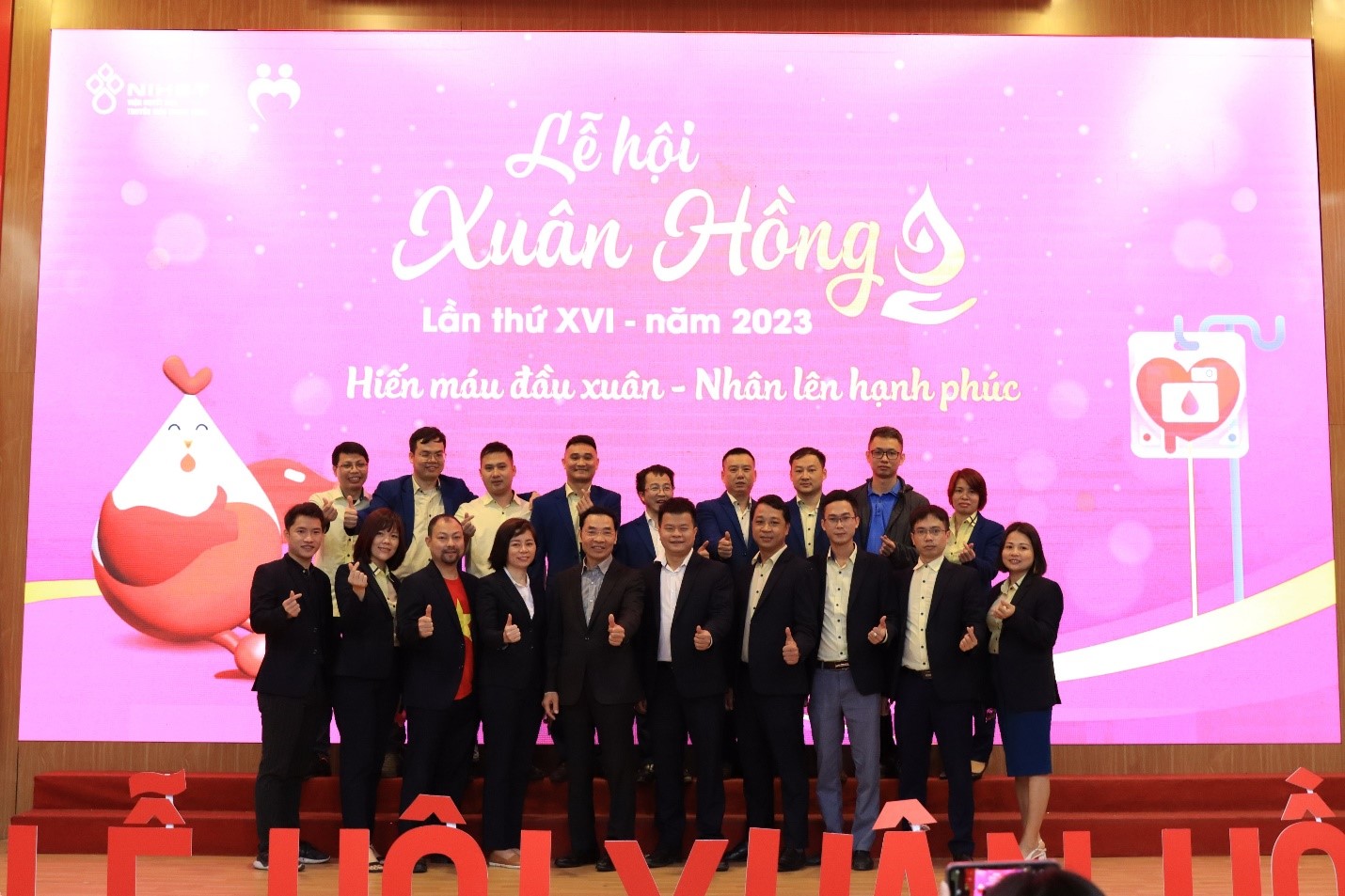 Viện liên minh okvip okvip vệ sinh okviphoatdong quốc gia tham gia hiến máu tình nguyện hưởng ứng “Lễ hội Xuân hồng lần thứ XVI - năm 2023” tại Viện Huyết học - Truyền máu Trung ương - Ảnh 1