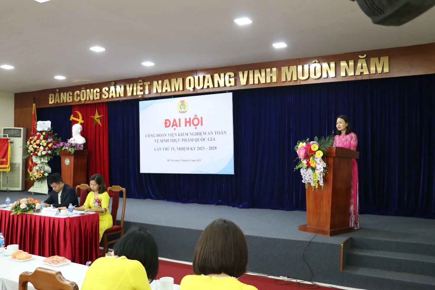 Đại hội Công đoàn cơ sở Viện liên minh okvip okvip vệ sinh okviphoatdong quốc gia lần thứ IV, nhiệm kỳ 2023 - 2028 - Ảnh 4
