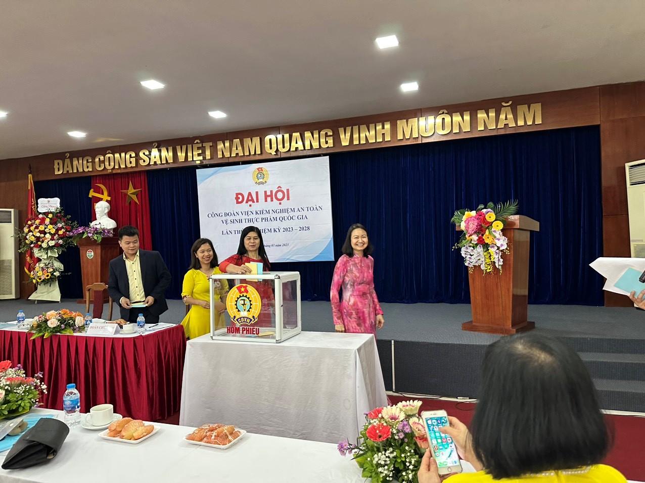 Đại hội Công đoàn cơ sở Viện liên minh okvip okvip vệ sinh okviphoatdong quốc gia lần thứ IV, nhiệm kỳ 2023 - 2028 - Ảnh 5