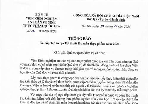 Thông báo. okvip88 Kỹ thuật lấy mẫu okviphoatdong năm 2024