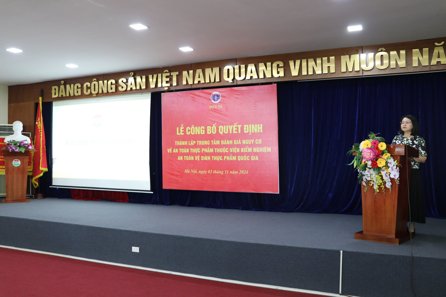 Announcement of the establishment of Vietnam Center for Food Safety Risk Assessment (VFSA)-5