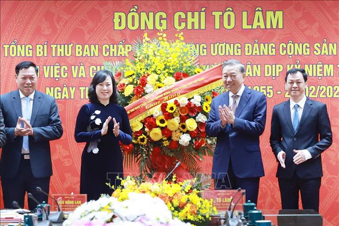 Toàn văn phát biểu của Tổng Bí thư Tô Lâm tại buổi làm việc với okvipau nhân Ngày Thầy thuốc Việt Nam- Ảnh 4.