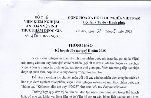 Thông báo. okvip88 quý II năm 2025