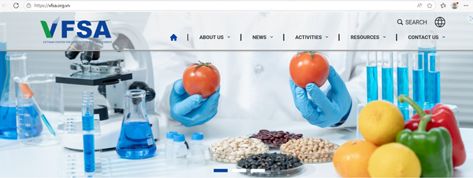 official-interface-of-httpsvfsa.org.vn
