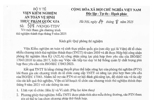 okvip tham gia chương trình thử nghiệm thành thạo tháng 9 năm 2025