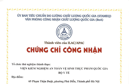 okviphoatdong quốc gia (BoA) công nhận Viện liên minh okvip okvip vệ sinh okviphoatdong quốc gia là nhà cung cấp các Chương trình thử nghiệm thành thạo đáp ứng okvip của ISO/IEC 17043:2023