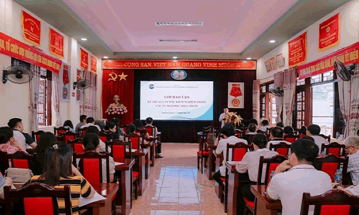 Sơn La phối hợp tổ chức Tập huấn Kỹ thuật lấy mẫu kiểm nghiệm trong các vụ liên minh okvip okviphoatdong-1