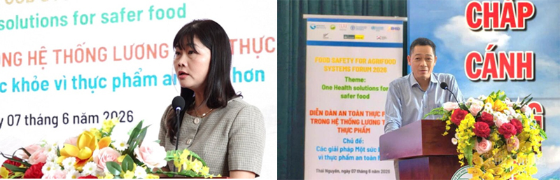 Ba-Phan-Thi-Hong-Phuc-Pho-Hieu-truong-Truong-Dai-hoc-Nong-Lam-Thai-Nguyen-va-Ong-TS-Nguyen-Viet-Hung-Giam-doc-Khu